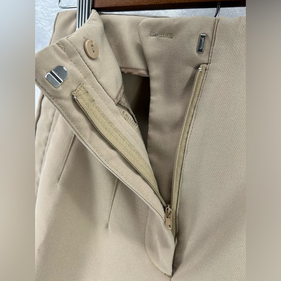 Zara Beige Dress Pants Size Small - Picture 6 of 10